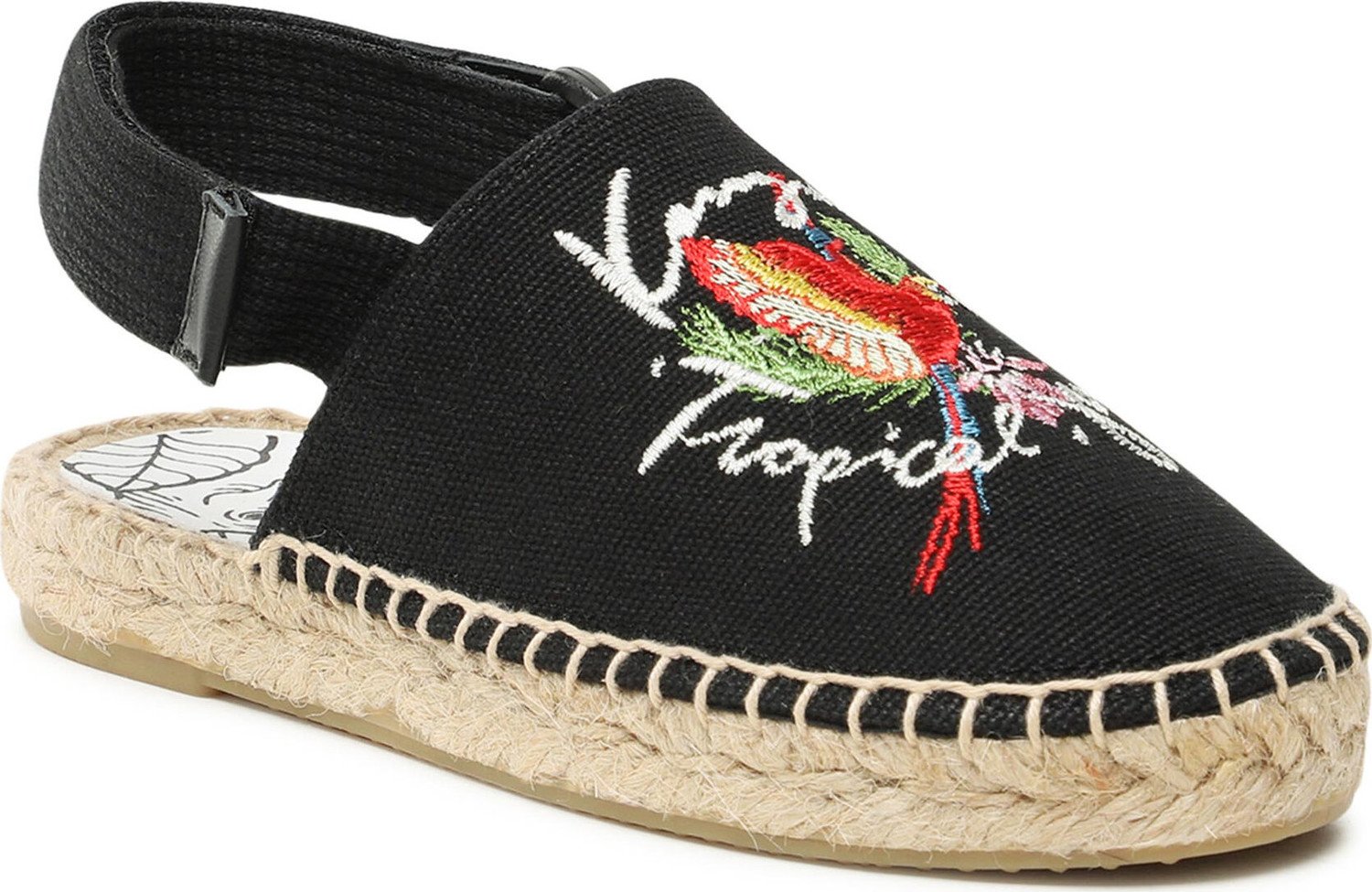 Espadrilky Kenzo Kids K19093 Black 09B