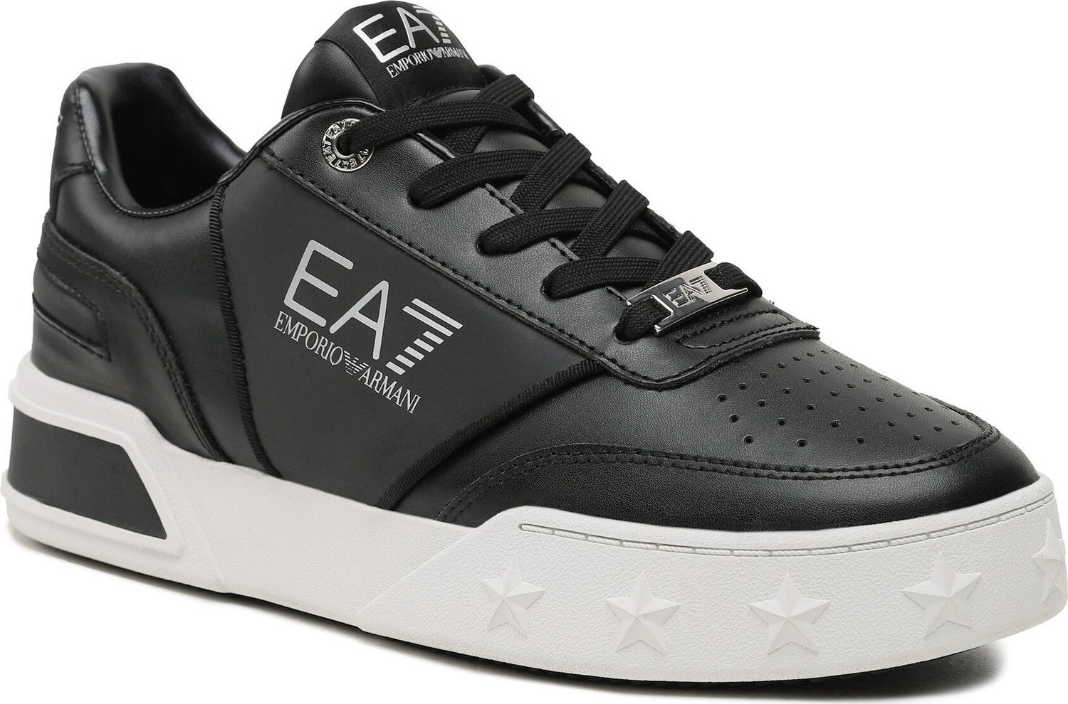 Sneakersy EA7 Emporio Armani X8X121 XK295 S342 Black/Black/Silver