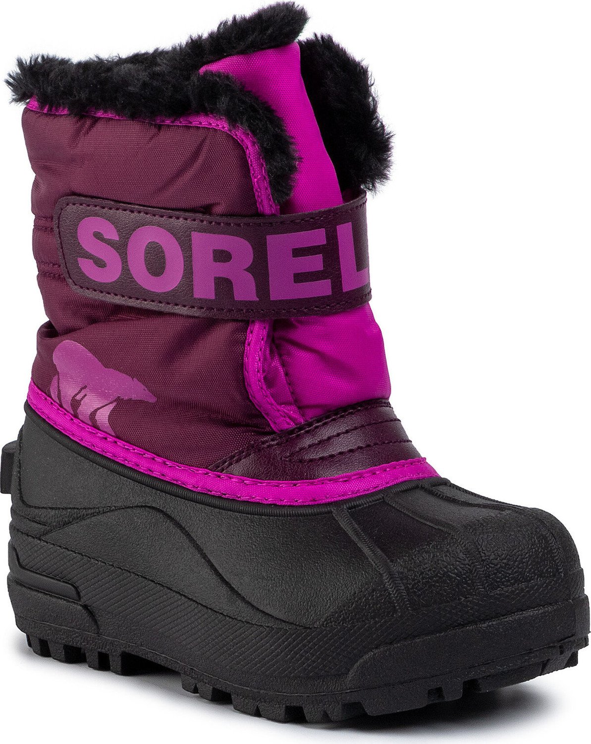 Snehule Sorel Snow Commander NC1960 Purple Dahlia/Groovy Pink 562