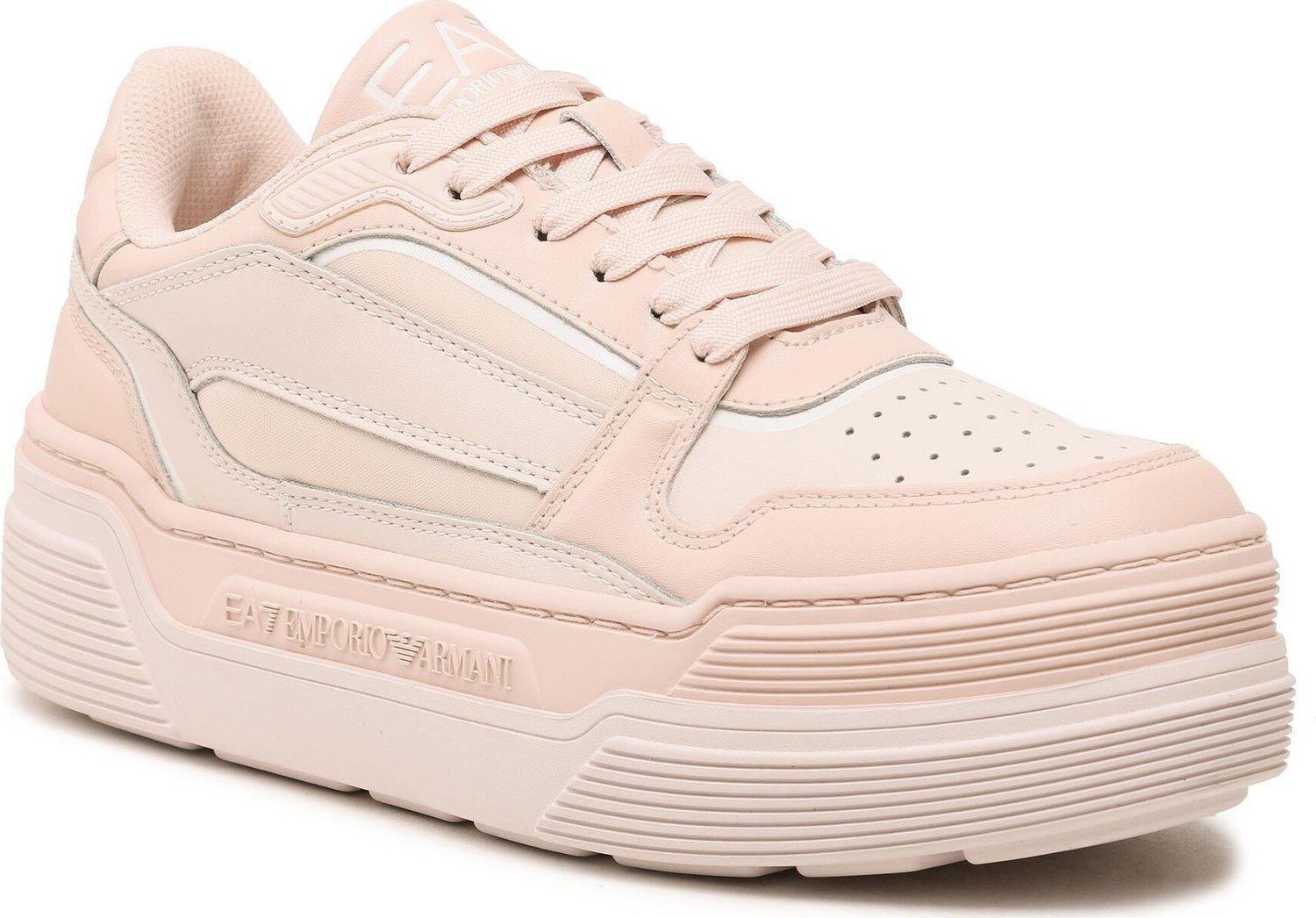 Sneakersy EA7 Emporio Armani X7X010 XK334 S505 Whis.Pink/Pas.Parchm