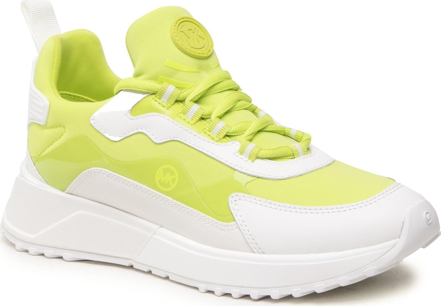 Sneakersy MICHAEL Michael Kors Theo Sport 43S3THFS8D Brt Limeade