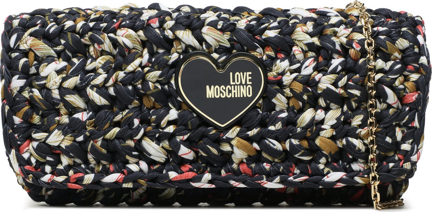 Kabelka LOVE MOSCHINO JC4234PP0GKL100A Black/Red/White/Bl