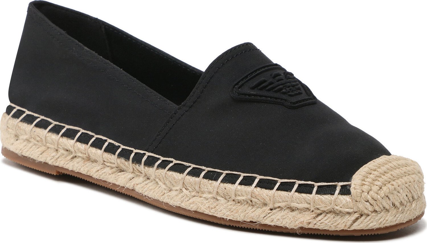 Espadrilky Emporio Armani XVSS03 XN742 K001 Black/Black