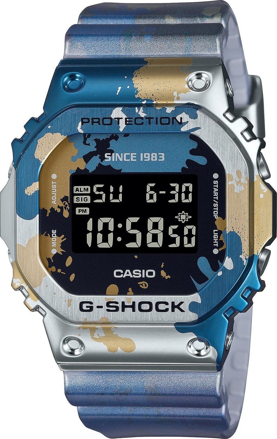 Hodinky G-Shock Street Spirit GM-5600SS-1ER Blue