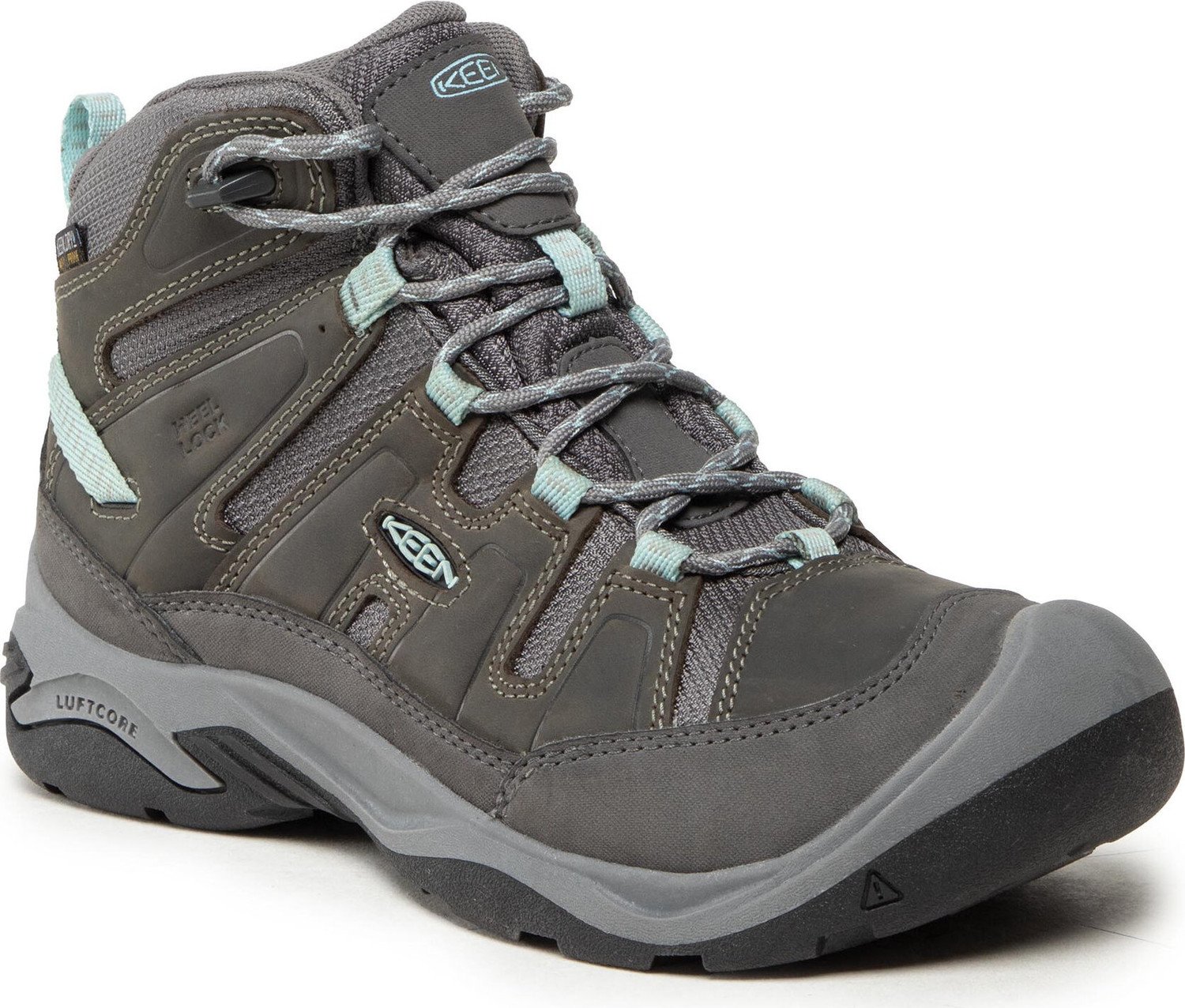 Trekingová obuv Keen Circadia Mid Wp 1026763 Steel Grey/Cloud Blue