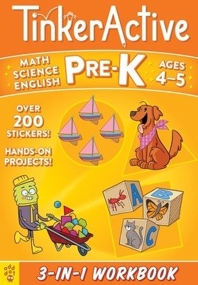 Tinkeractive Pre-K 3-In-1 Workbook: Math, Science, English Language Arts (Le Du Nathalie)(Paperback)