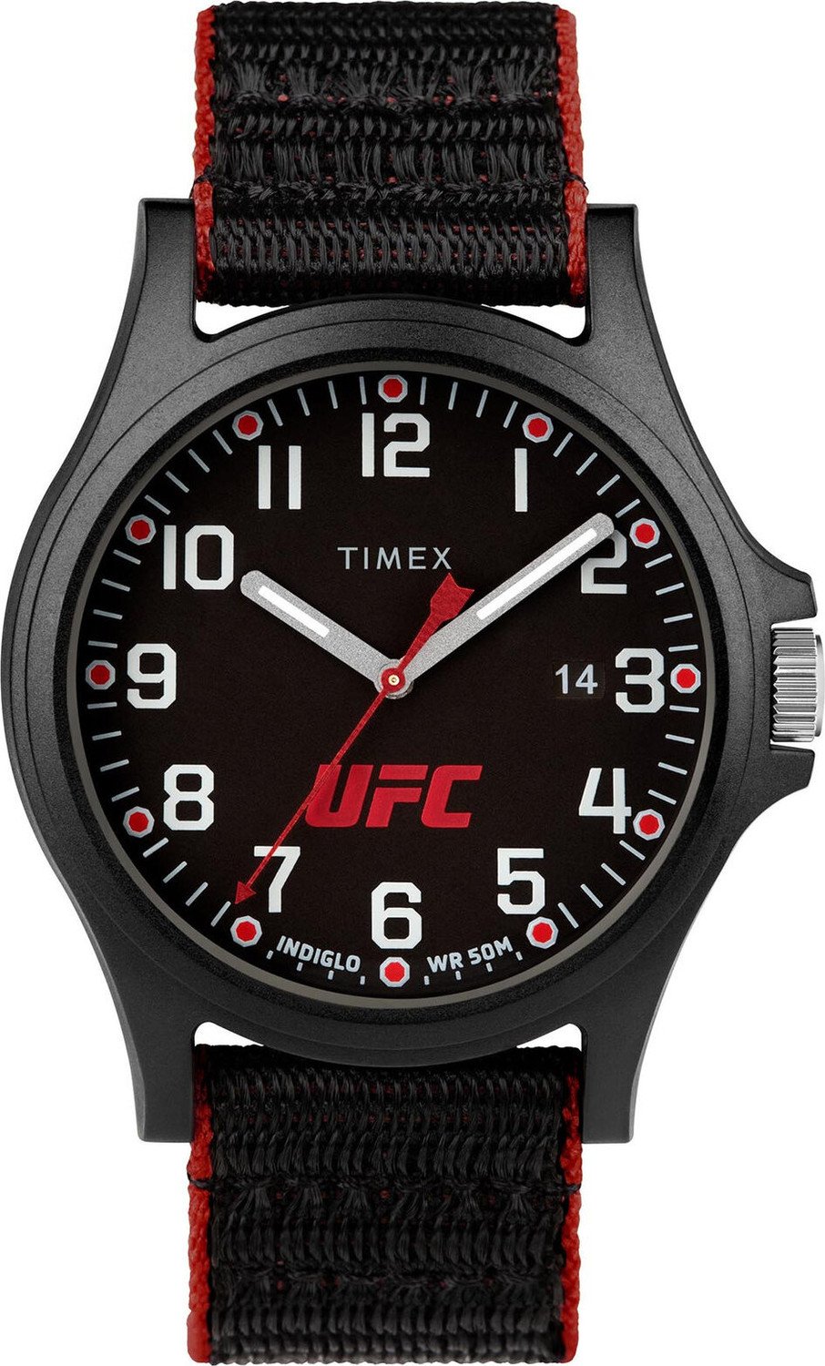 Hodinky Timex TW2V55000 Black/Red