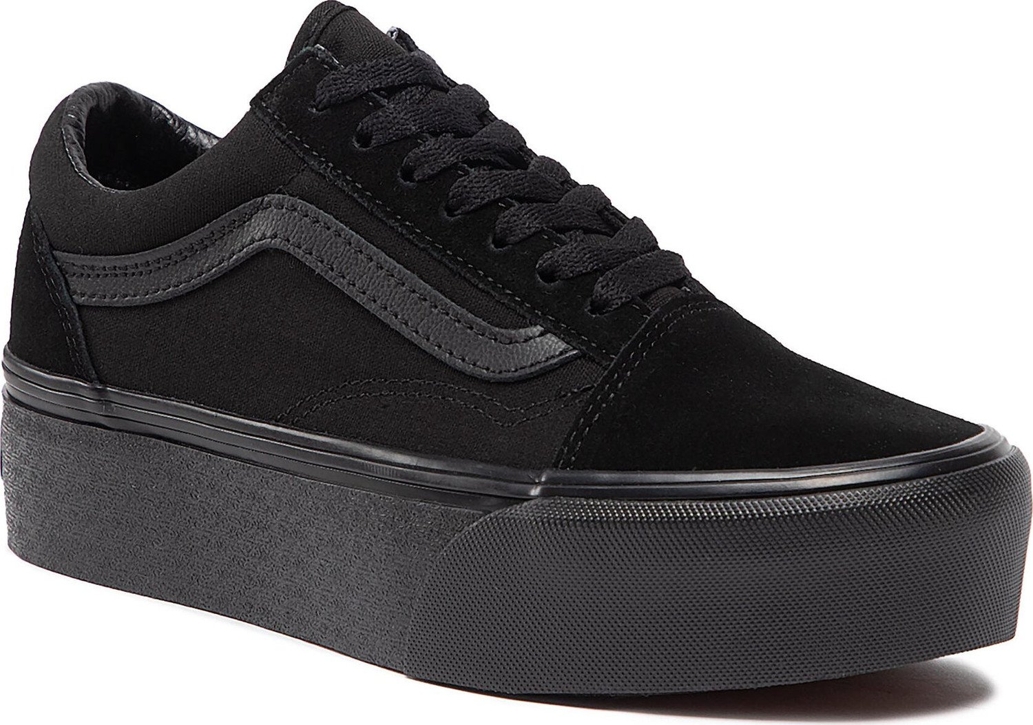 Tenisky Vans Old Skool Stac VN0A7Q5MBKA1 Suede.Canvas Black/Black