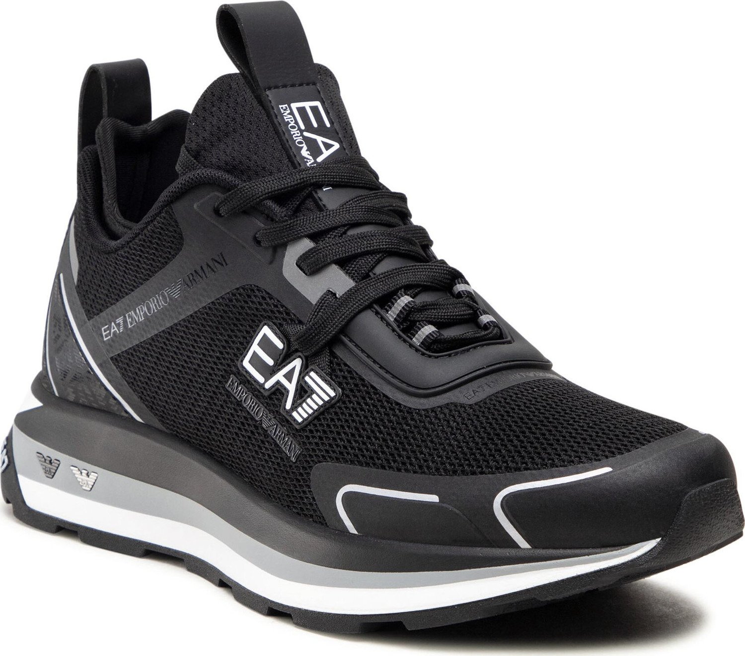 Sneakersy EA7 Emporio Armani X8X089 XK234 Q289 Black/White/Highrise