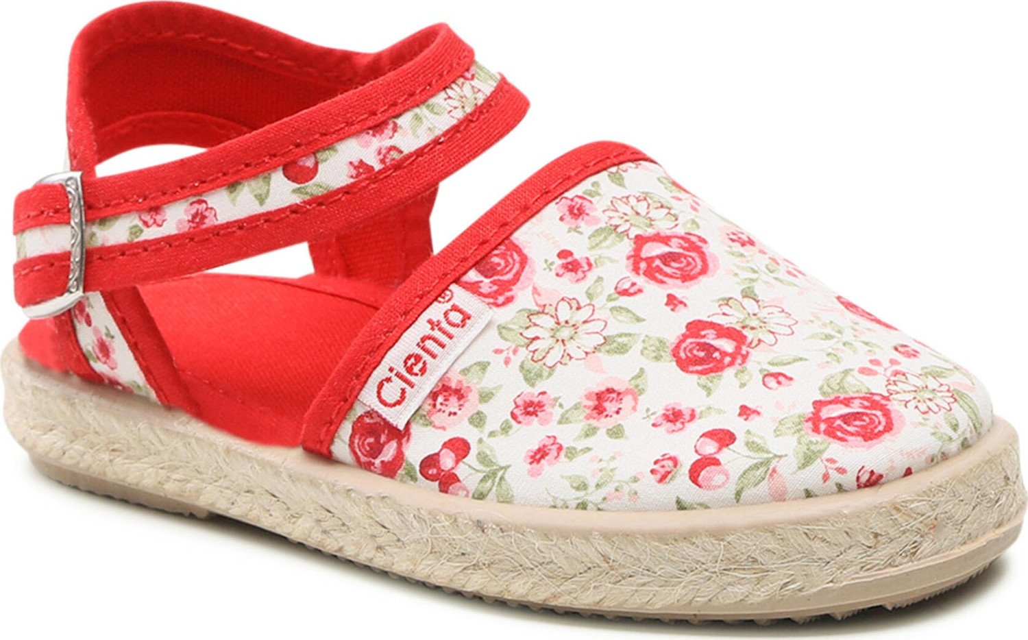 Espadrilky Cienta 40029 Rojo 02