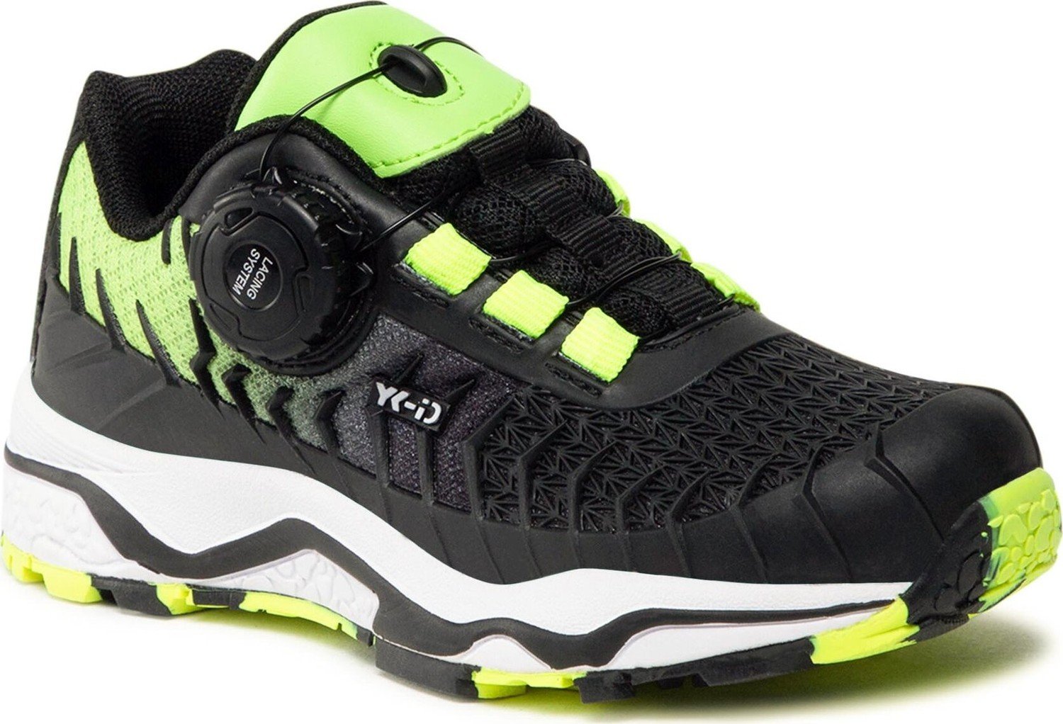 Sneakersy YK-ID by Lurchi Lance 33-26626-31 M Black/Neongreen