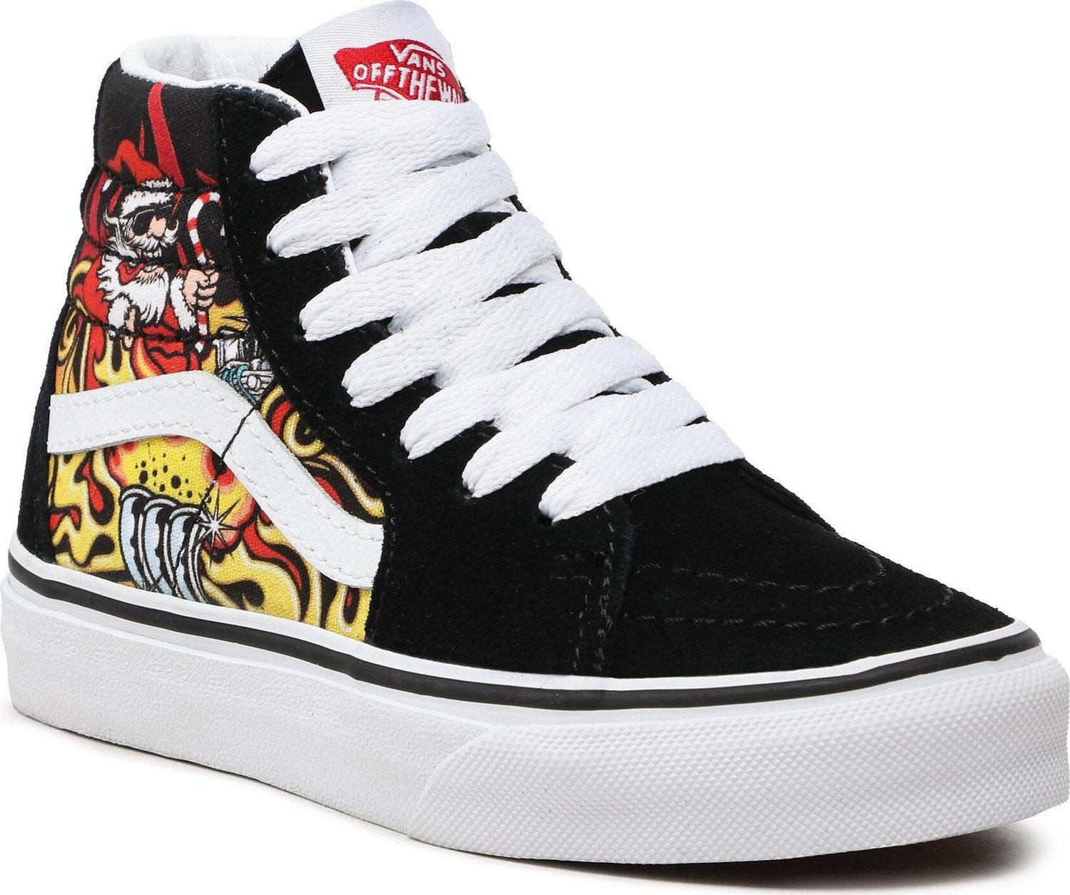 Sneakersy Vans Sk8-Hi VN000D5FBLK1 Santa Flame Black