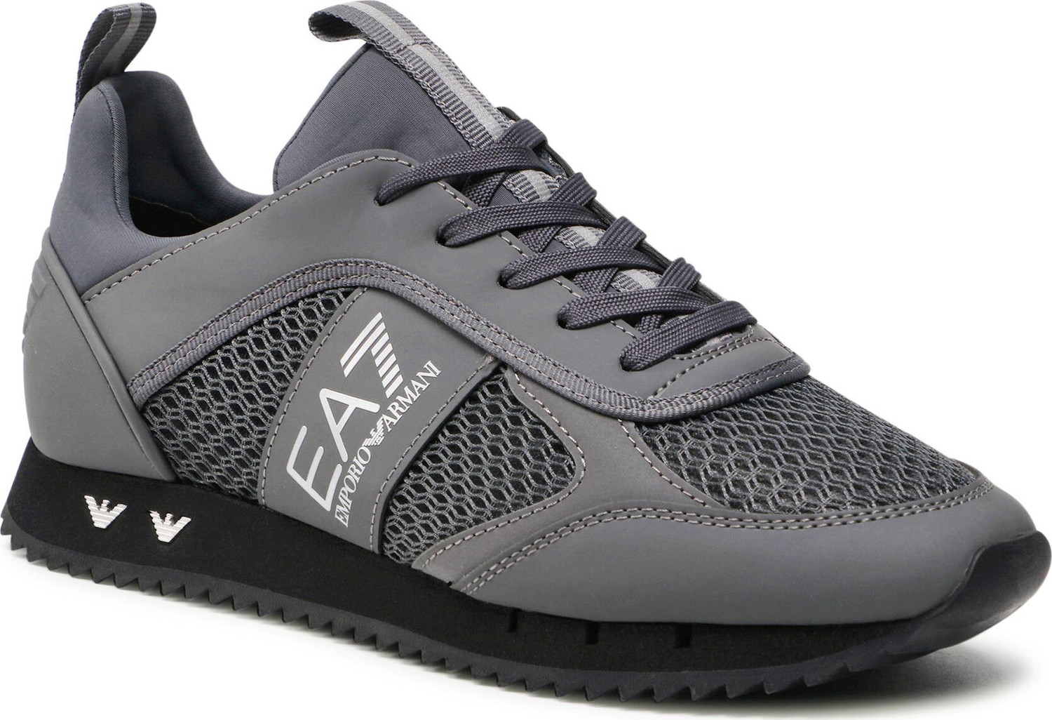 Sneakersy EA7 Emporio Armani X8X027 XK050 Q746 Iron Gate/Black/Silv