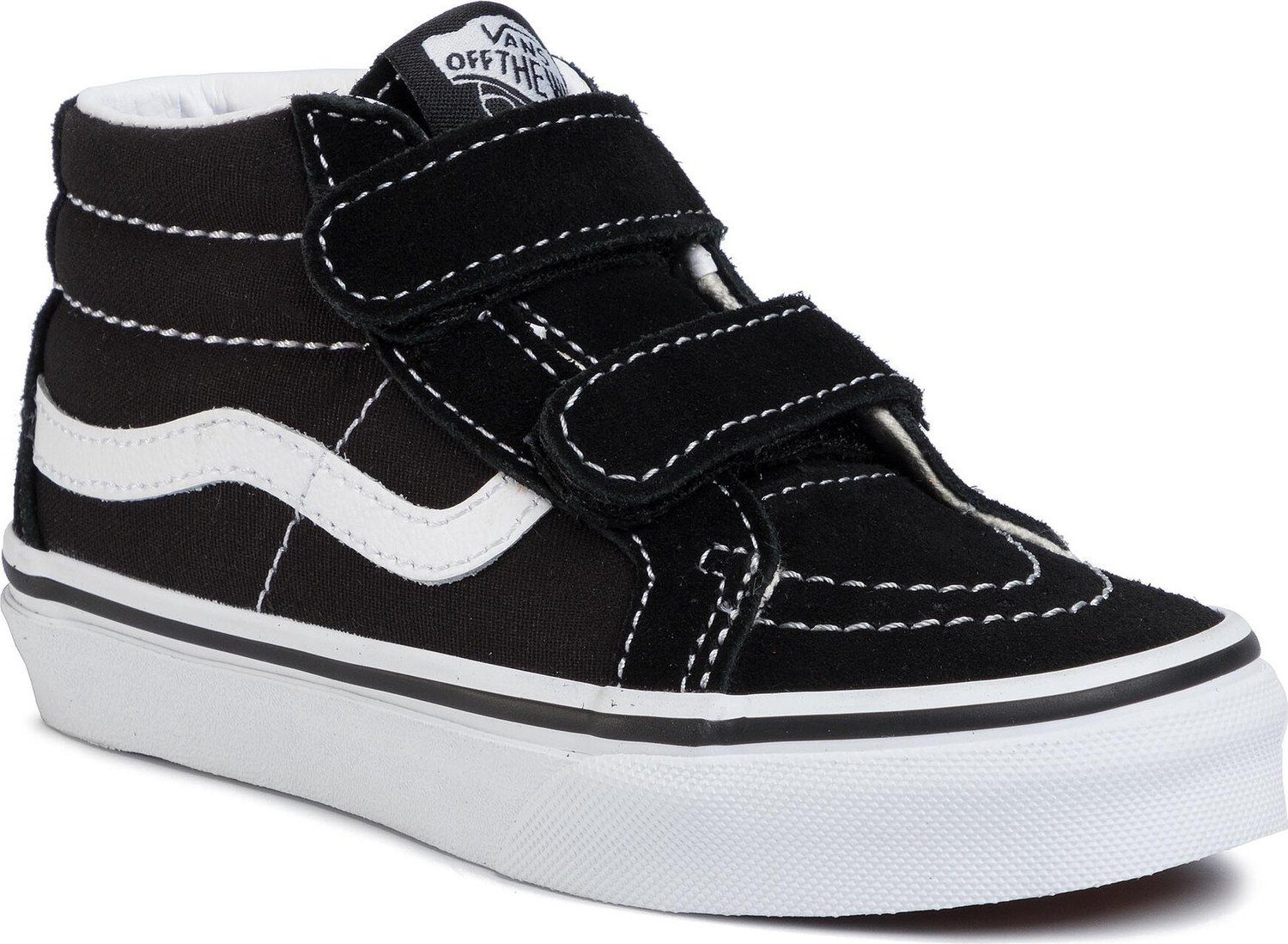 Sneakersy Vans Sk8-Mid Reissue V VN00018T6BT1 Black/True White