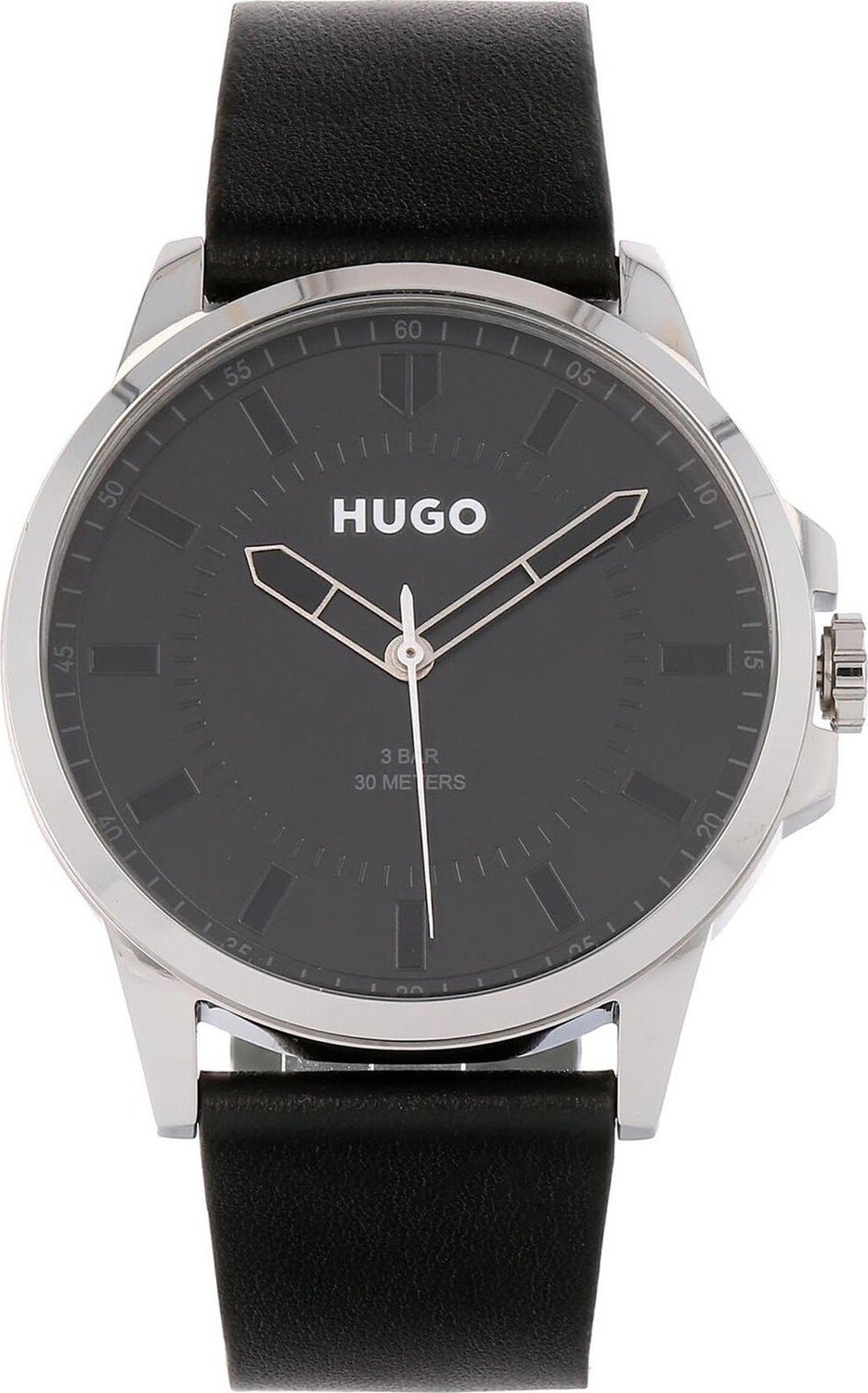 Hodinky Hugo First 1530188 Black/Silver