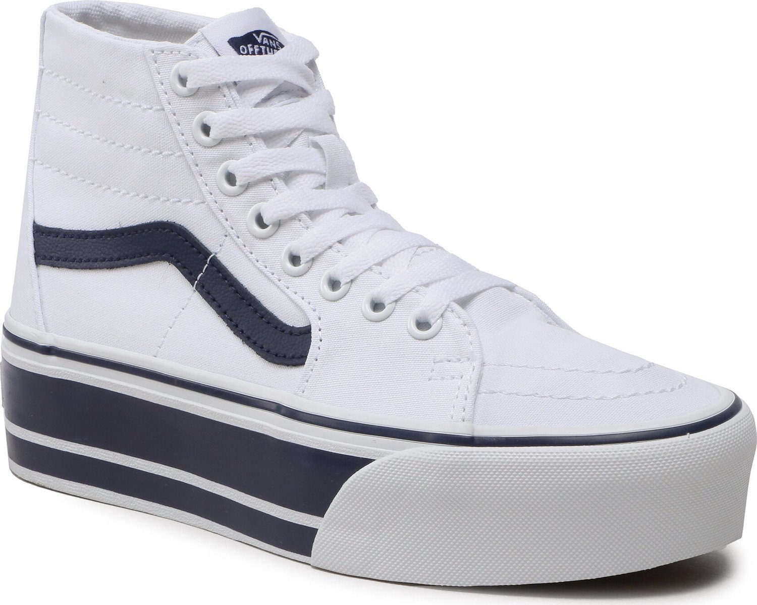 Sneakersy Vans Sk8-Hi Tapered VN0A5JMKNWD1 Sport Stripes Navy/True W