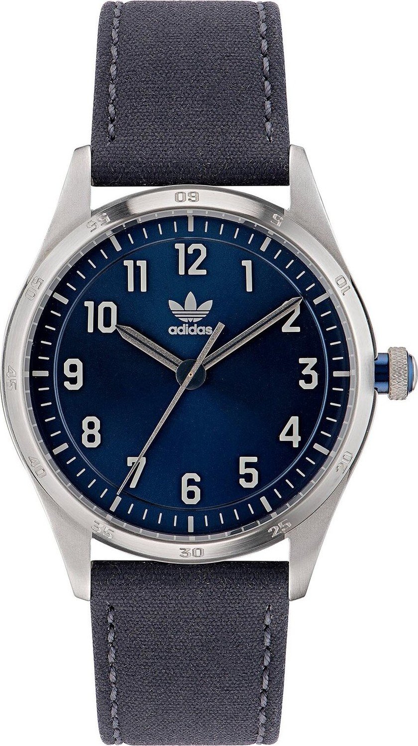 Hodinky adidas Originals Code Four Watch AOSY23038 Silver