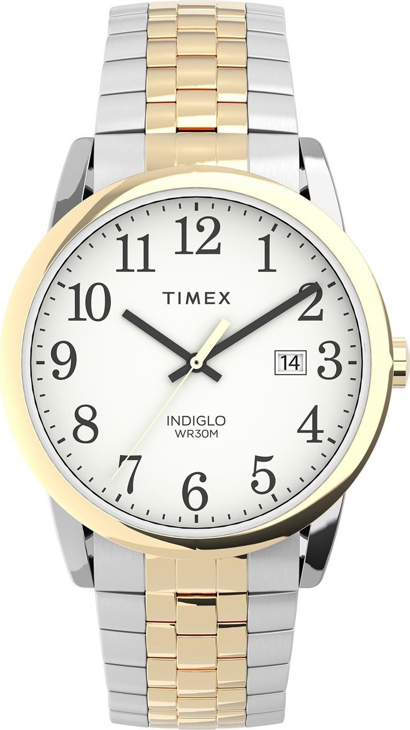 Hodinky Timex Easy Reader TW2V40100 Silver/White