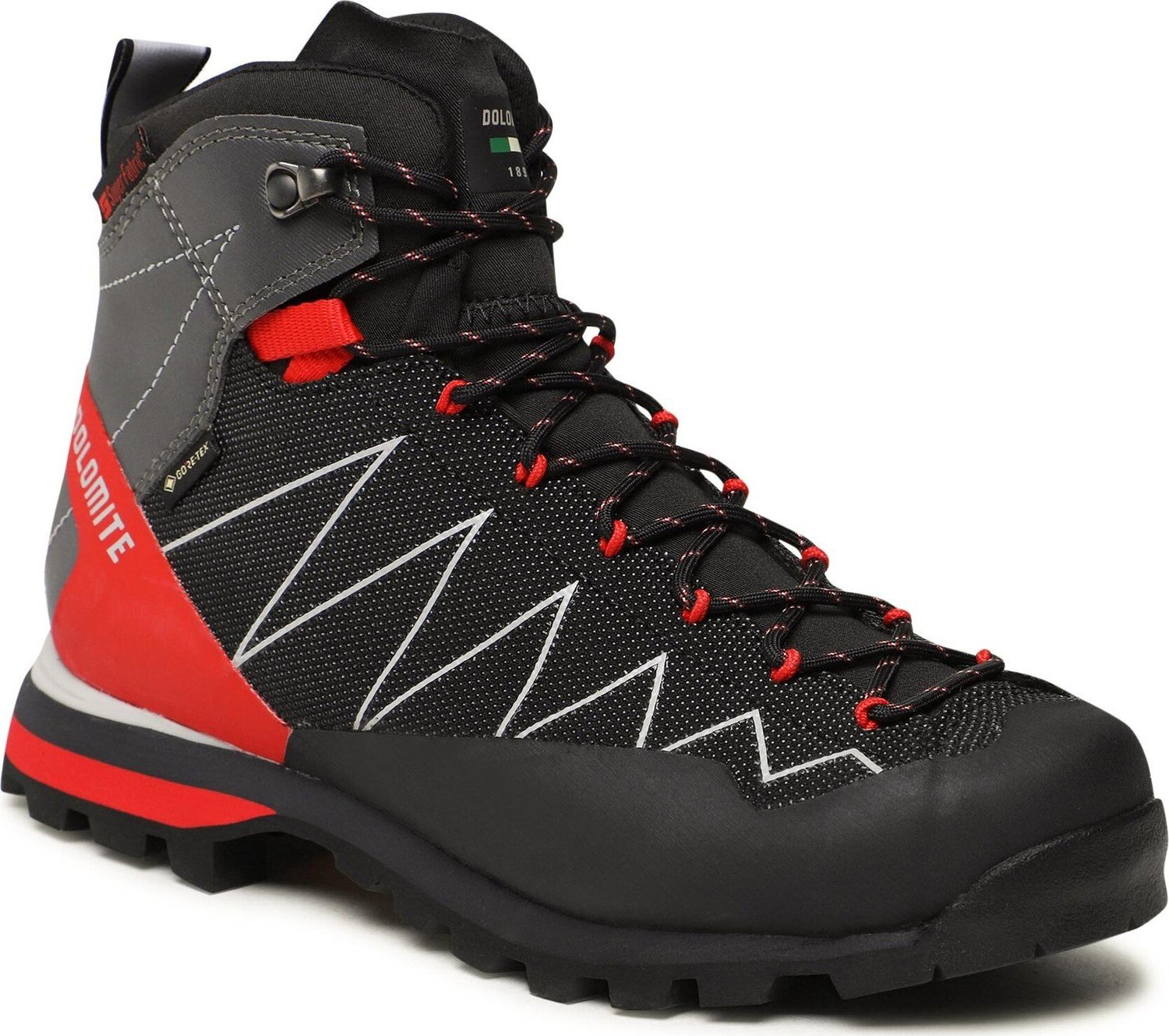Trekingová obuv Dolomite Crodarossa Pro GTX 2.0 GORE-TEX 280413 Black/Fiery Red