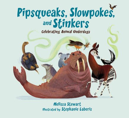 Pipsqueaks, Slowpokes, and Stinkers: Celebrating Animal Underdogs (Stewart Melissa)(Paperback)