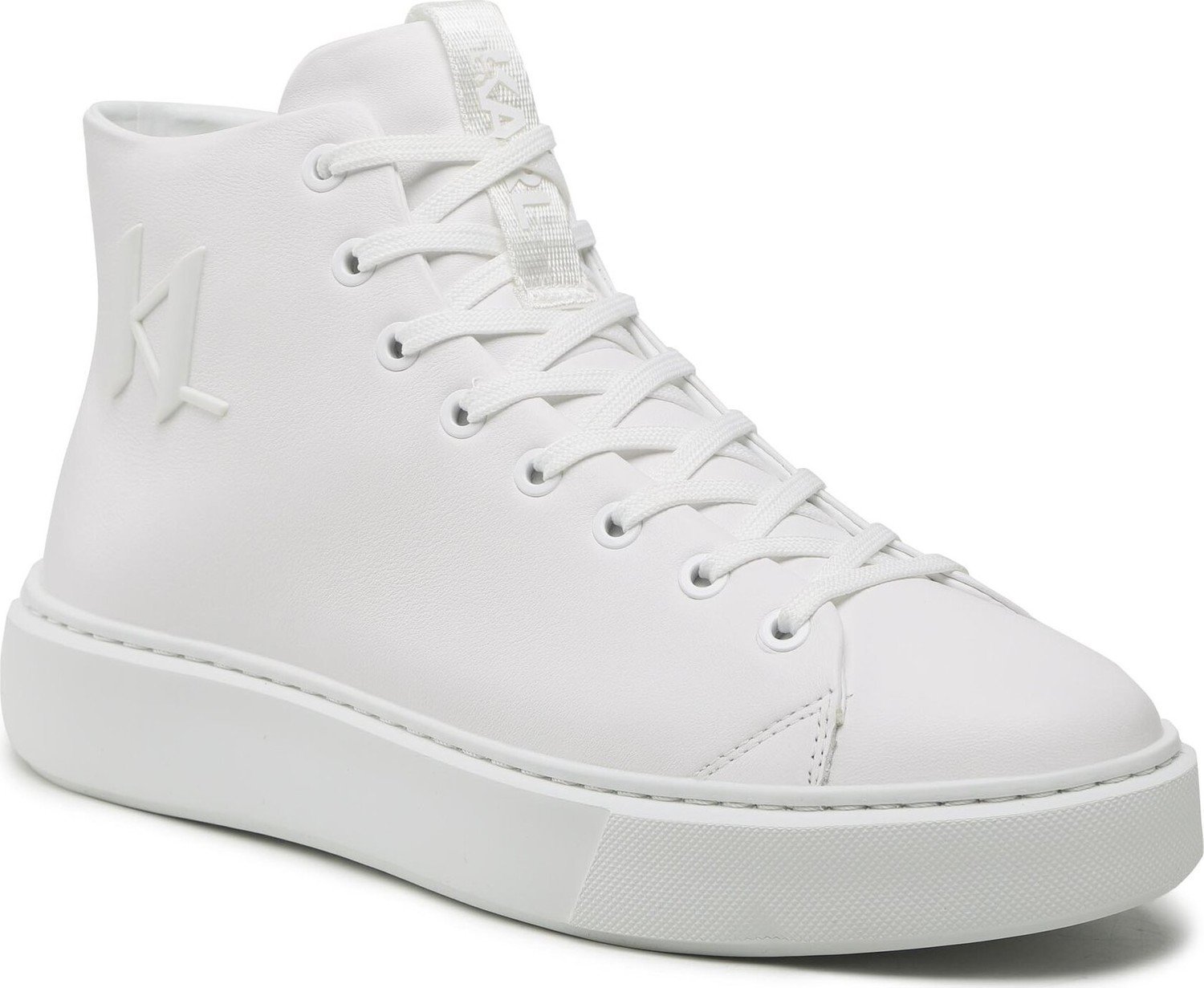 Sneakersy KARL LAGERFELD KL52265 White Lthr