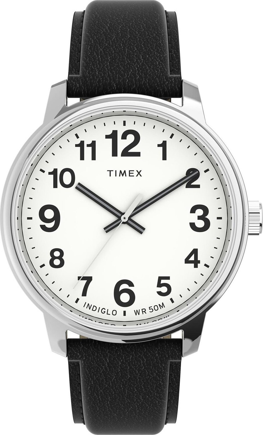 Hodinky Timex Easy Reader TW2V21200 Black/Silver