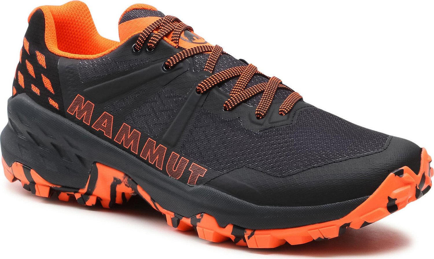 Trekingová obuv Mammut Sertig II Low 3030-04300-00533 Black/Vibrant Orange