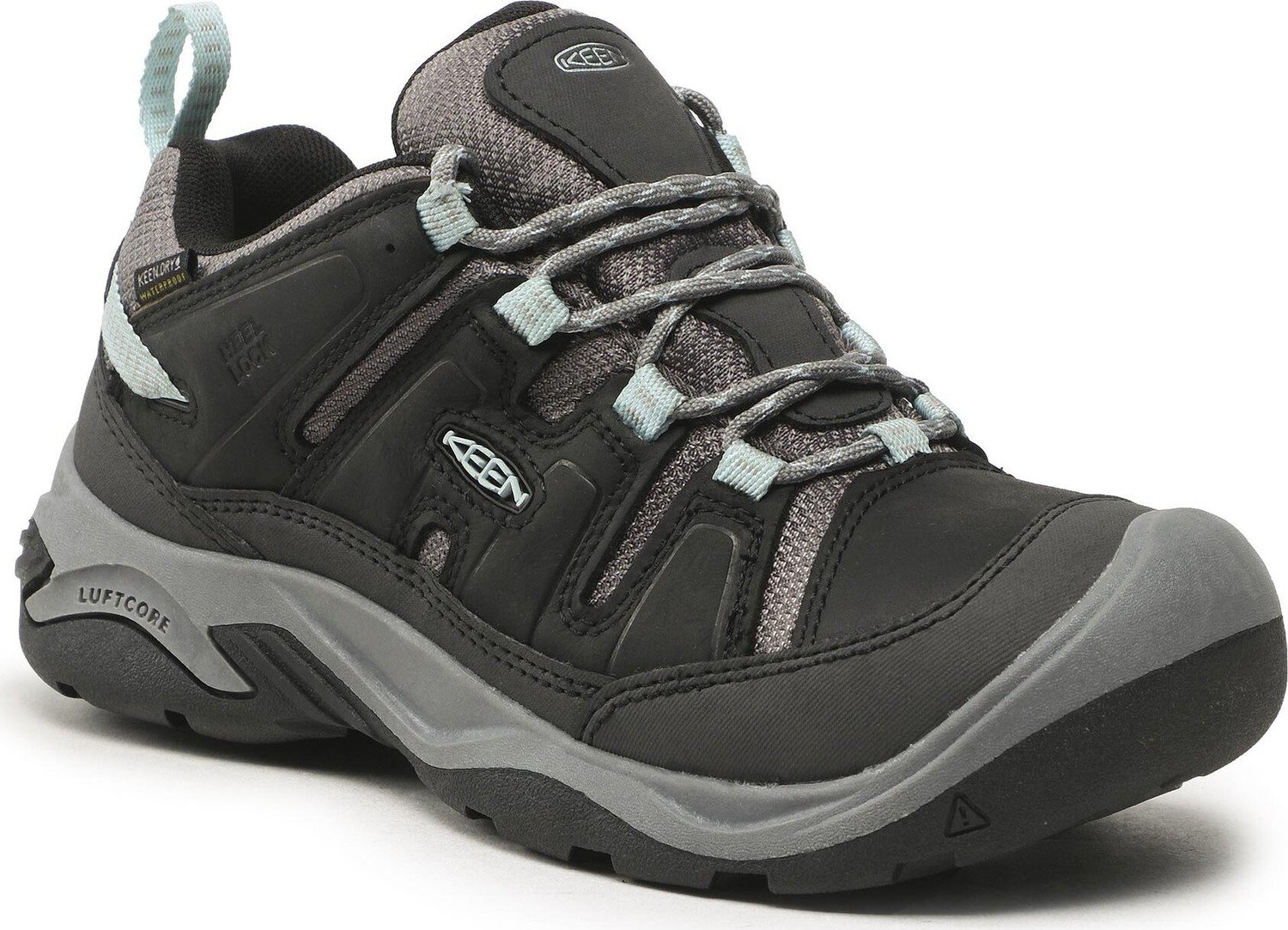 Trekingová obuv Keen Circadia Wp 1026772 Black/Cloud Blue