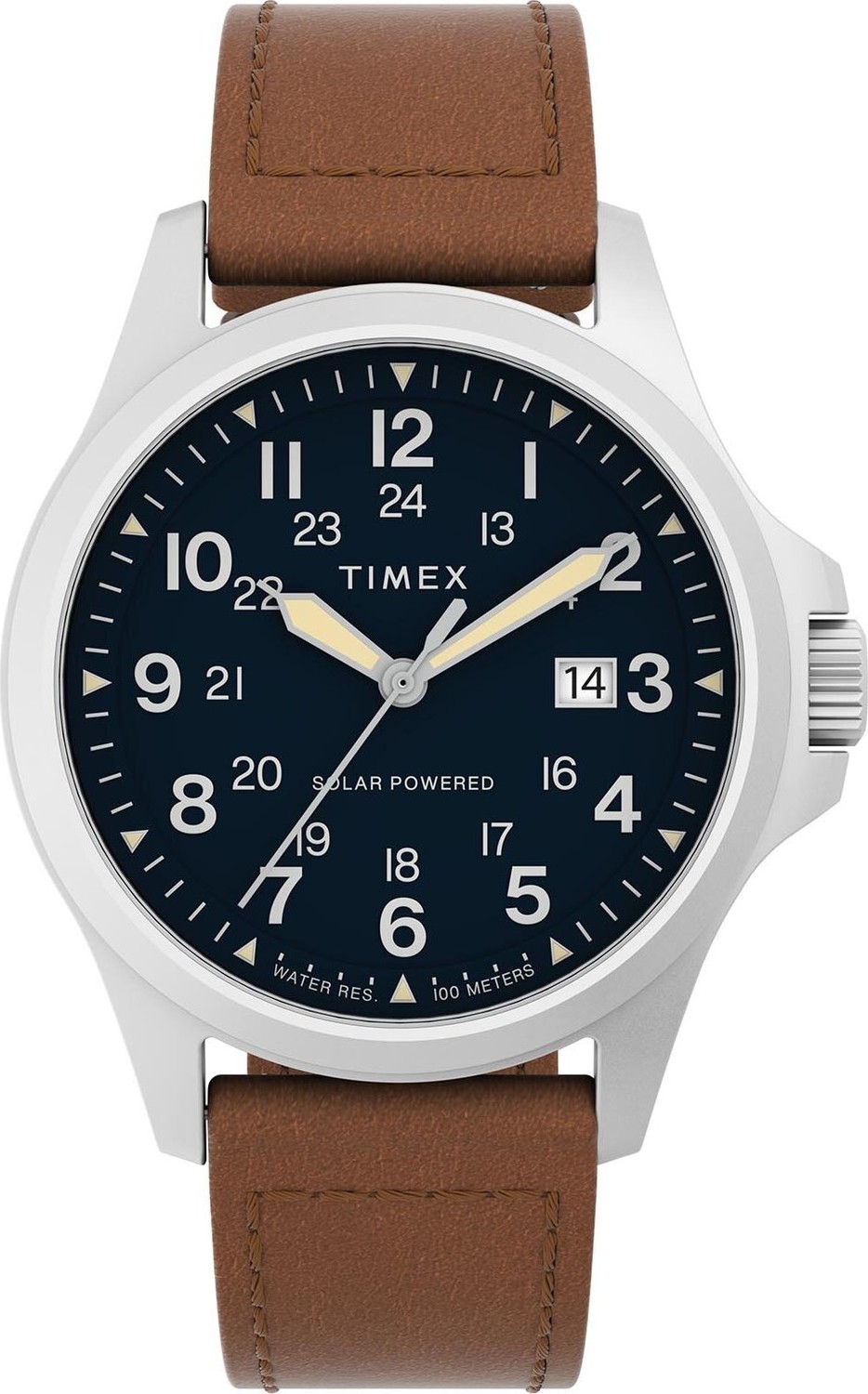 Hodinky Timex Expedition Outdoor Solar TW2V03600 Brown/Navy