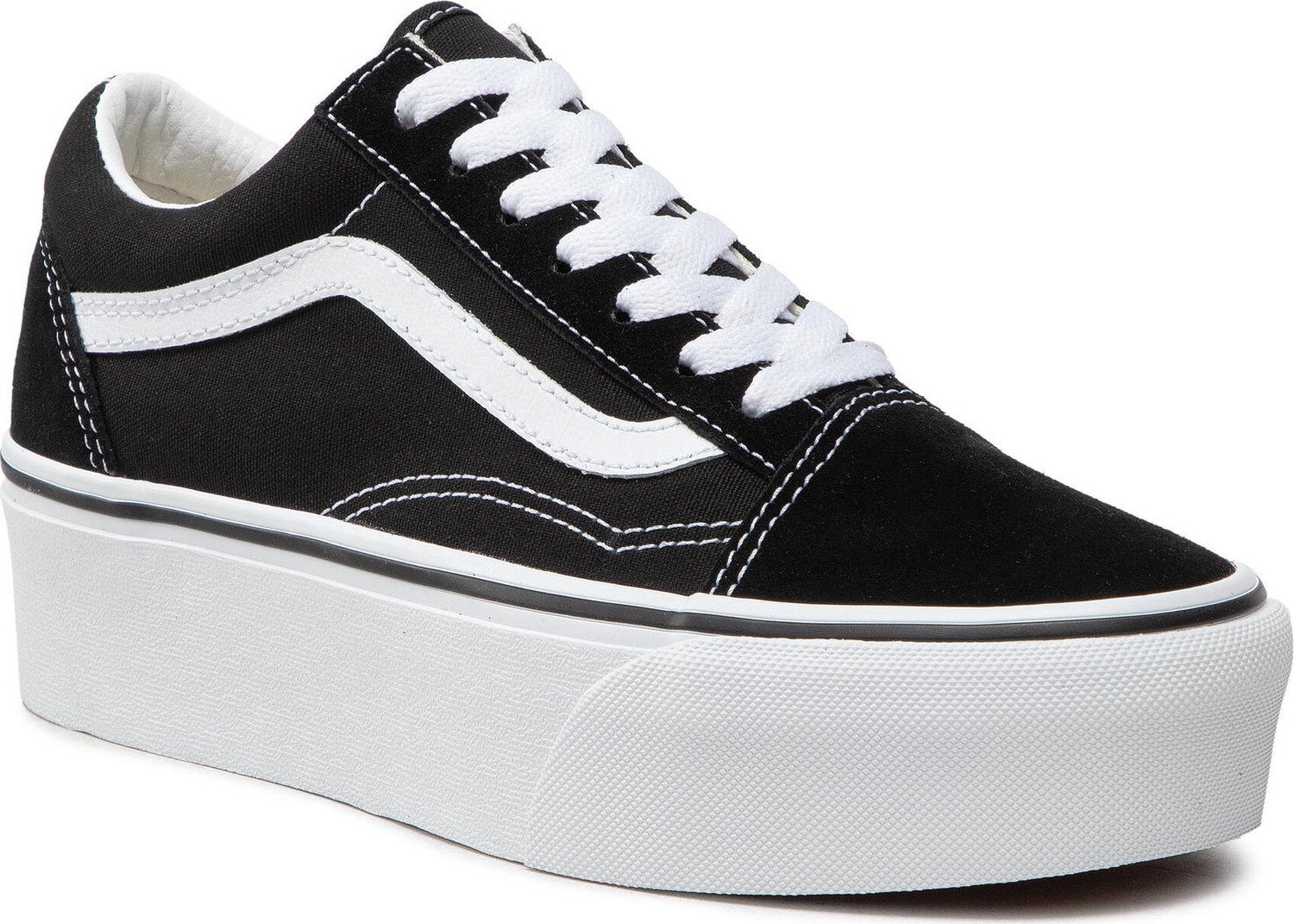 Tenisky Vans Old Skool Stac VN0A7Q5M6BT1 Suede/Canvas Black/True W