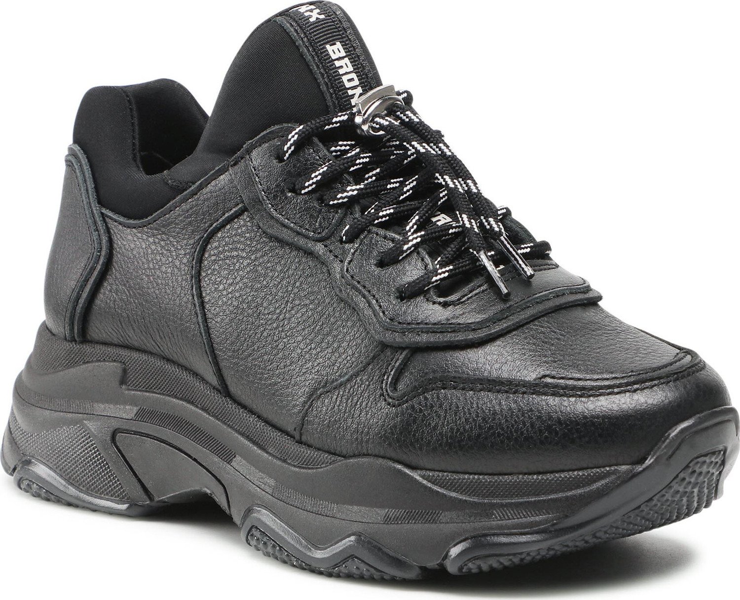 Sneakersy Bronx 66167P-A Black 01