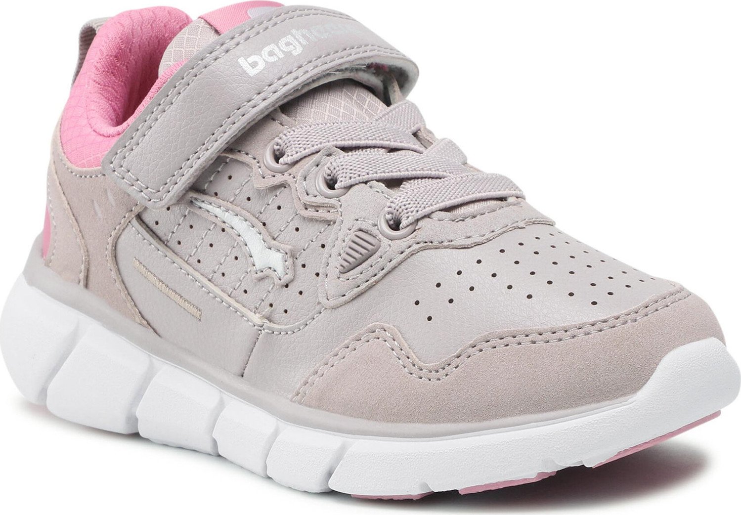 Sneakersy Bagheera Blaze Jr 86547-12 C0341 Grey/Pink