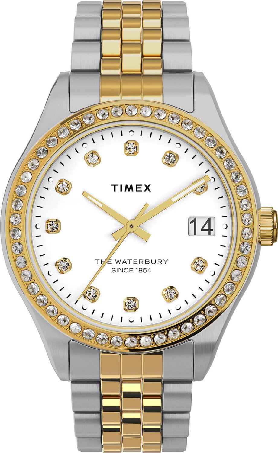 Hodinky Timex Waterbury Legacy TW2U53900 Gold/Silver