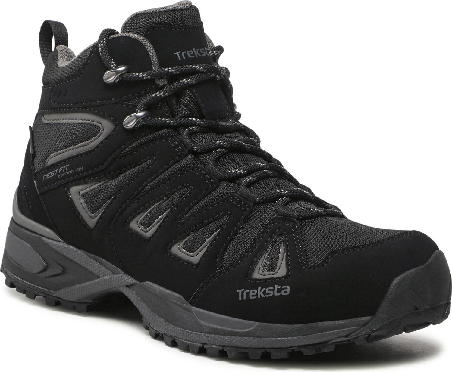Trekingová obuv Treksta Nevado Lace Mid Gtx Uni GORE-TEX 16201101-101 Black/Grey