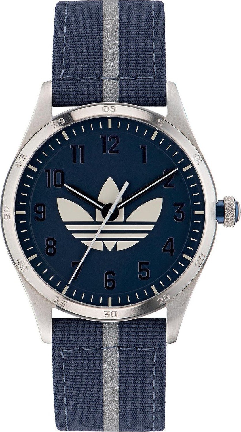 Hodinky adidas Originals Code Four Watch AOSY23041 Silver