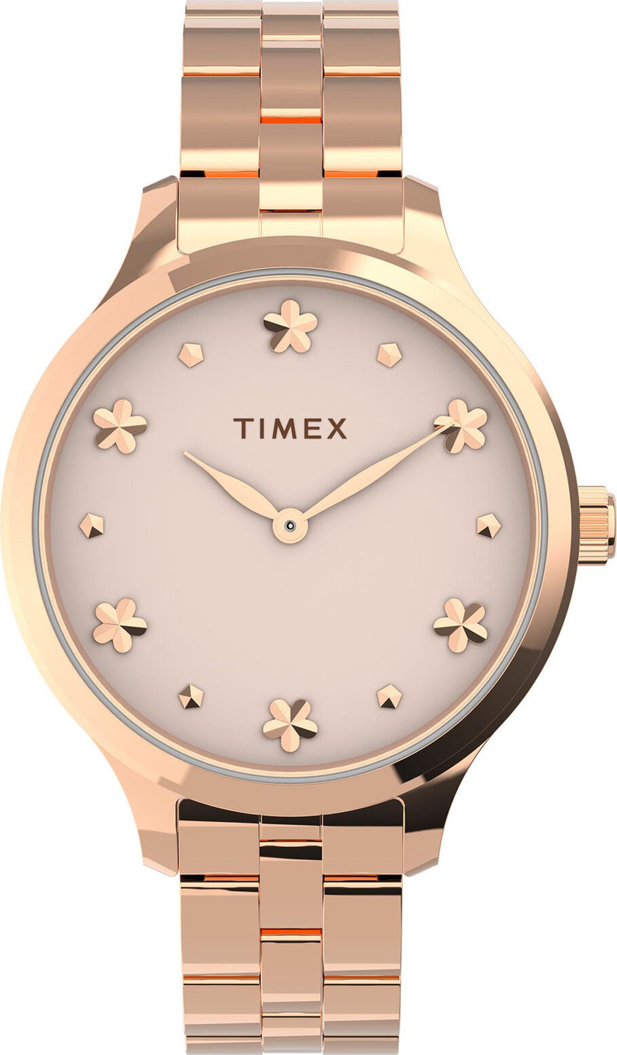 Hodinky Timex Peyton TW2V23400 Rose Gold/Rose Gold