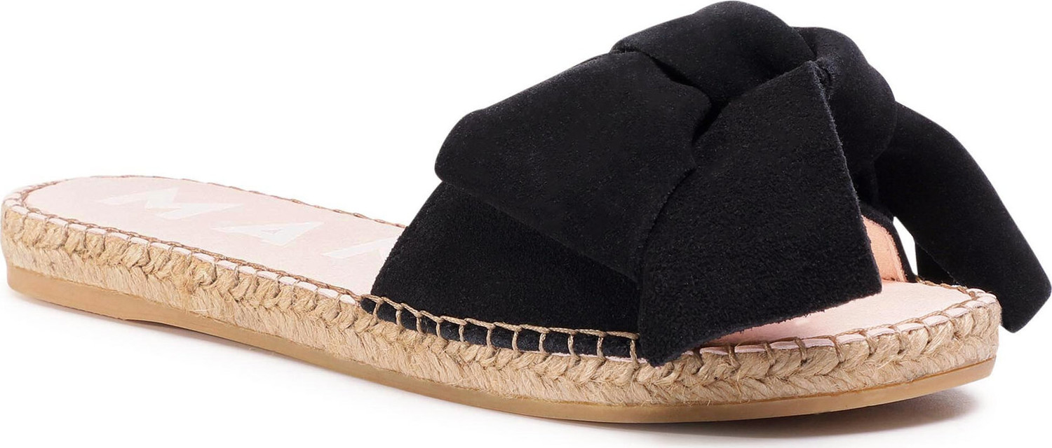 Espadrilky Manebi Sandals With Bow K 1.0 J0 Black 1