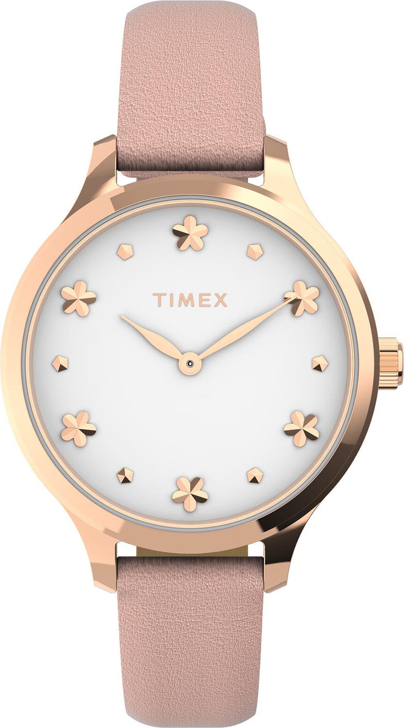 Hodinky Timex Peyton TW2V23700 Pink/Gold