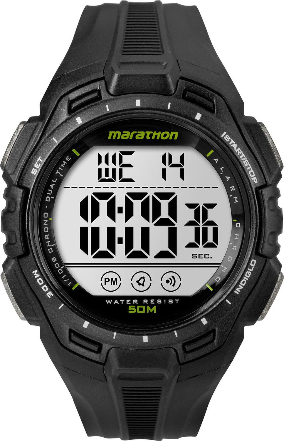 Hodinky Timex Marathon TW5K94800 Black/Black