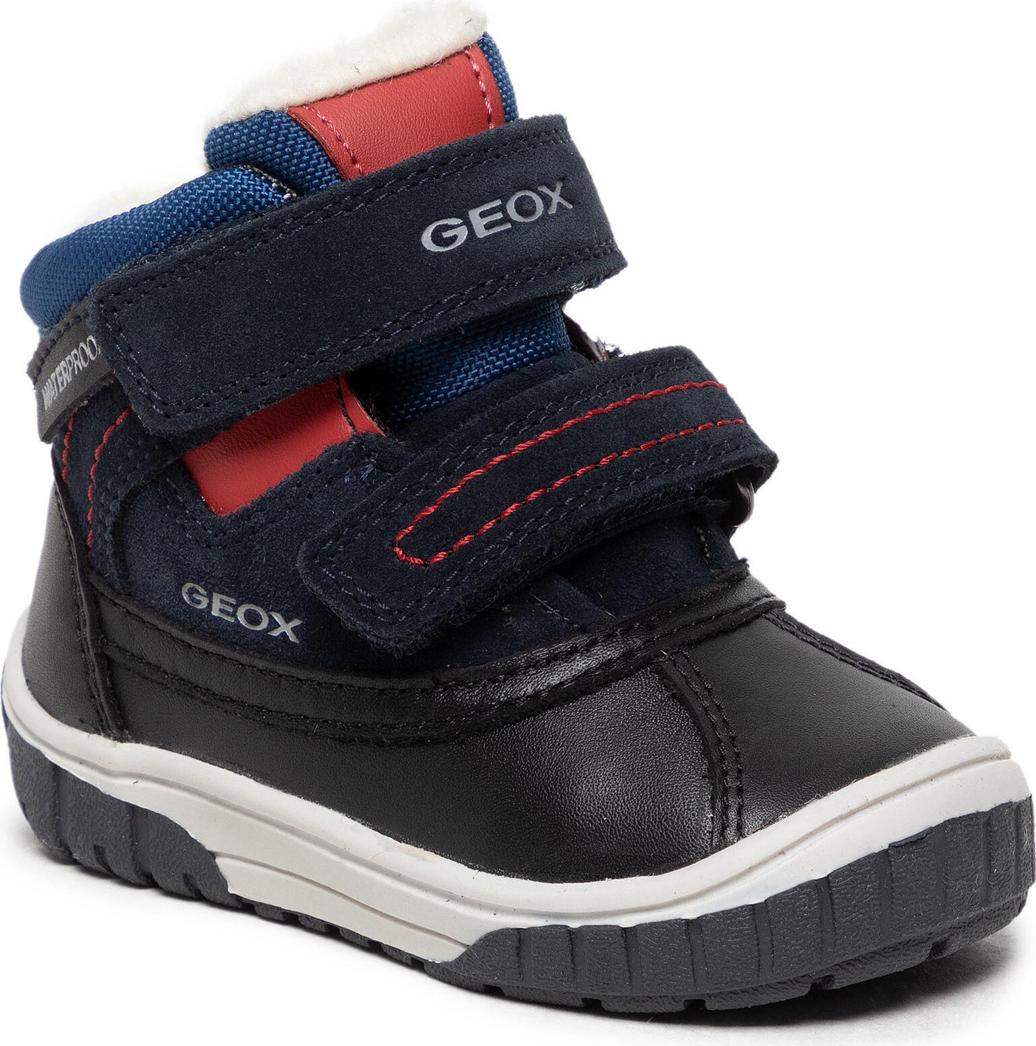 Snehule Geox B Omar B.Wpf B B162DB 022FU C4244 M Navy/Dk Red