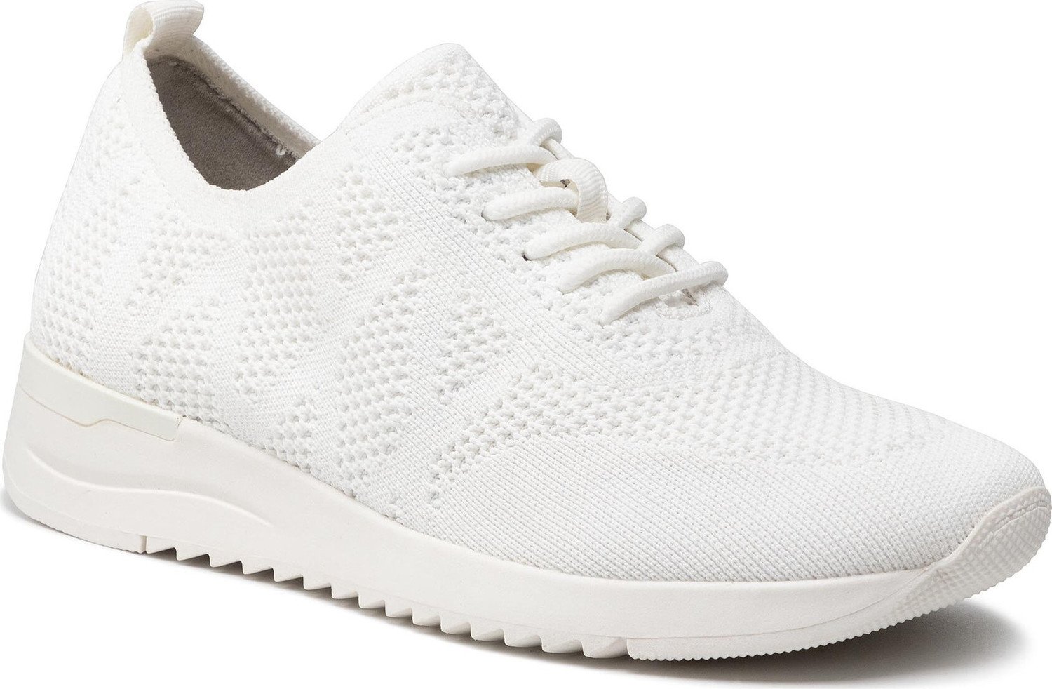 Sneakersy Caprice 9-23712-28 White Knit 163