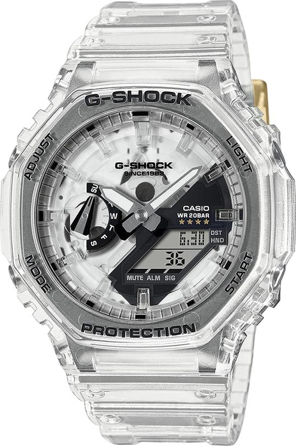 Hodinky G-Shock GA-2140RX-7AER Grey/Transparent