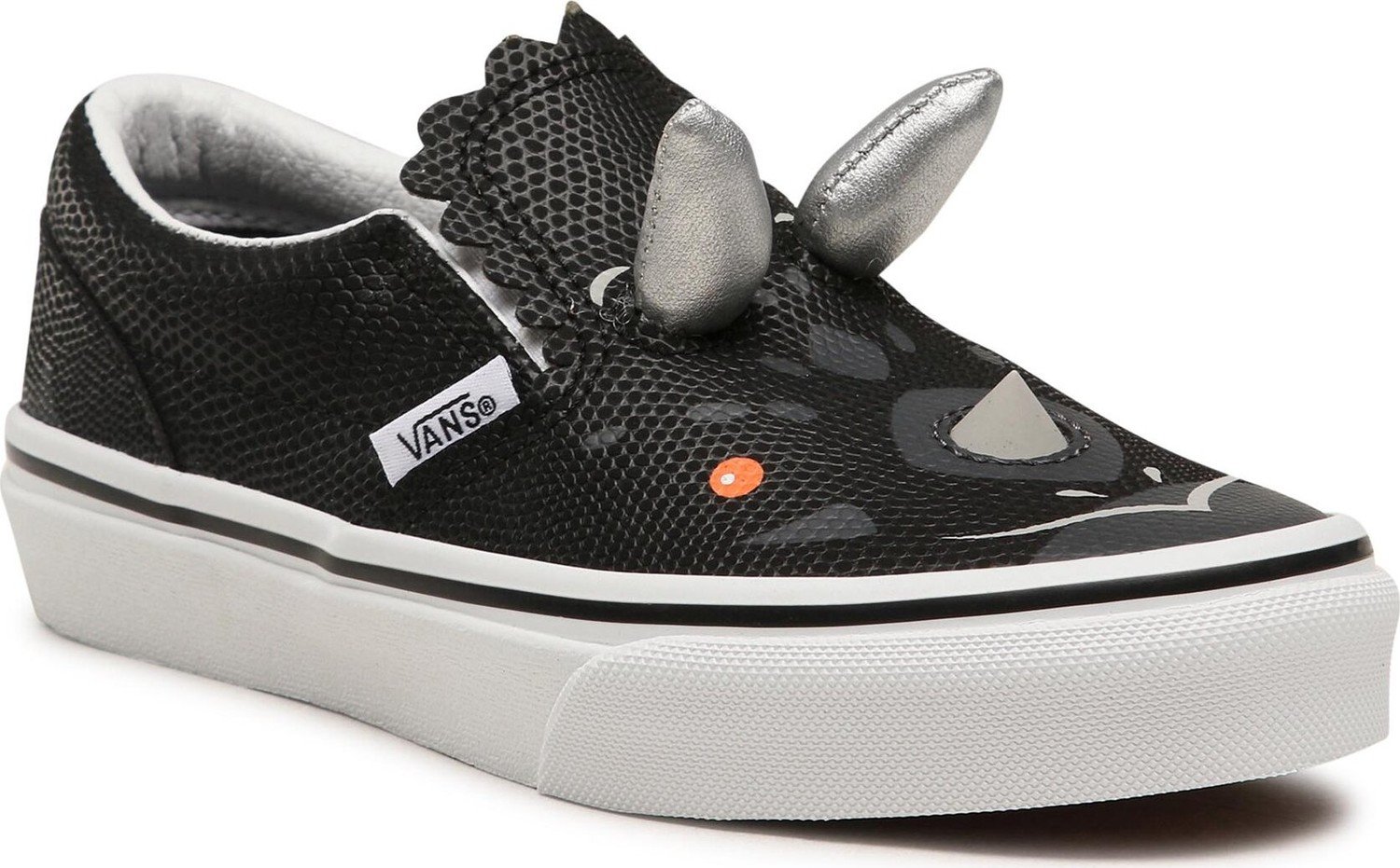 Tenisky Vans Triceratops Slip- VN0007QK6BT1 Dino Black/True White