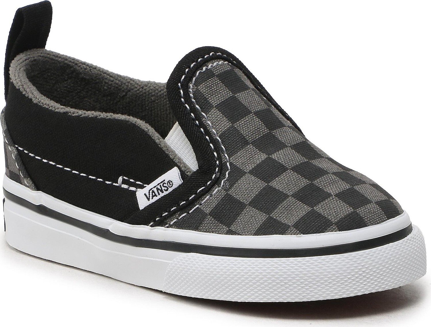 Tenisky Vans Slip-On V VN0A3488EO01 (Checkerboard) Blk/Pewter