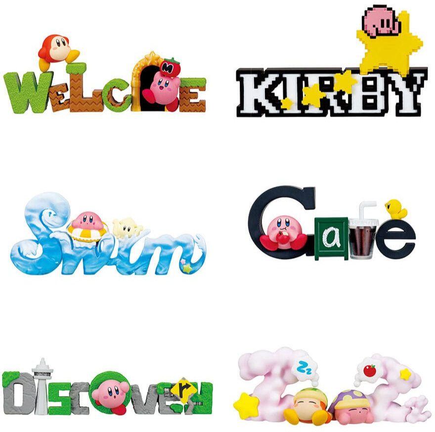 Figurka Kirby - Kirby and Words, náhodný výběr - 04521121207193