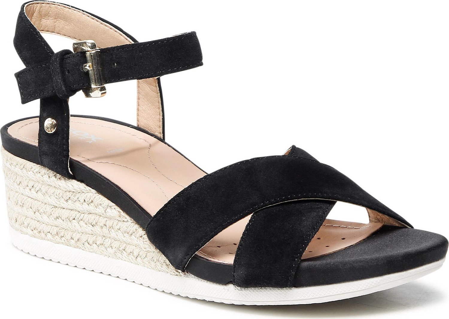 Espadrilky Geox D Ischia Corda C D02HHC 00022 C9999 Black