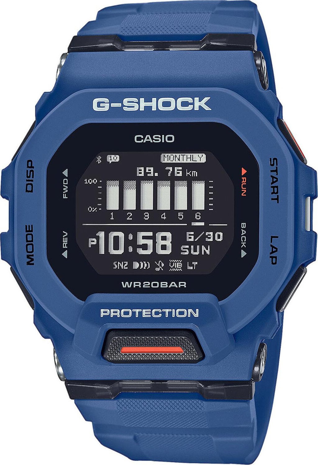 Hodinky G-Shock GBD-200-2ER Navy/Navy