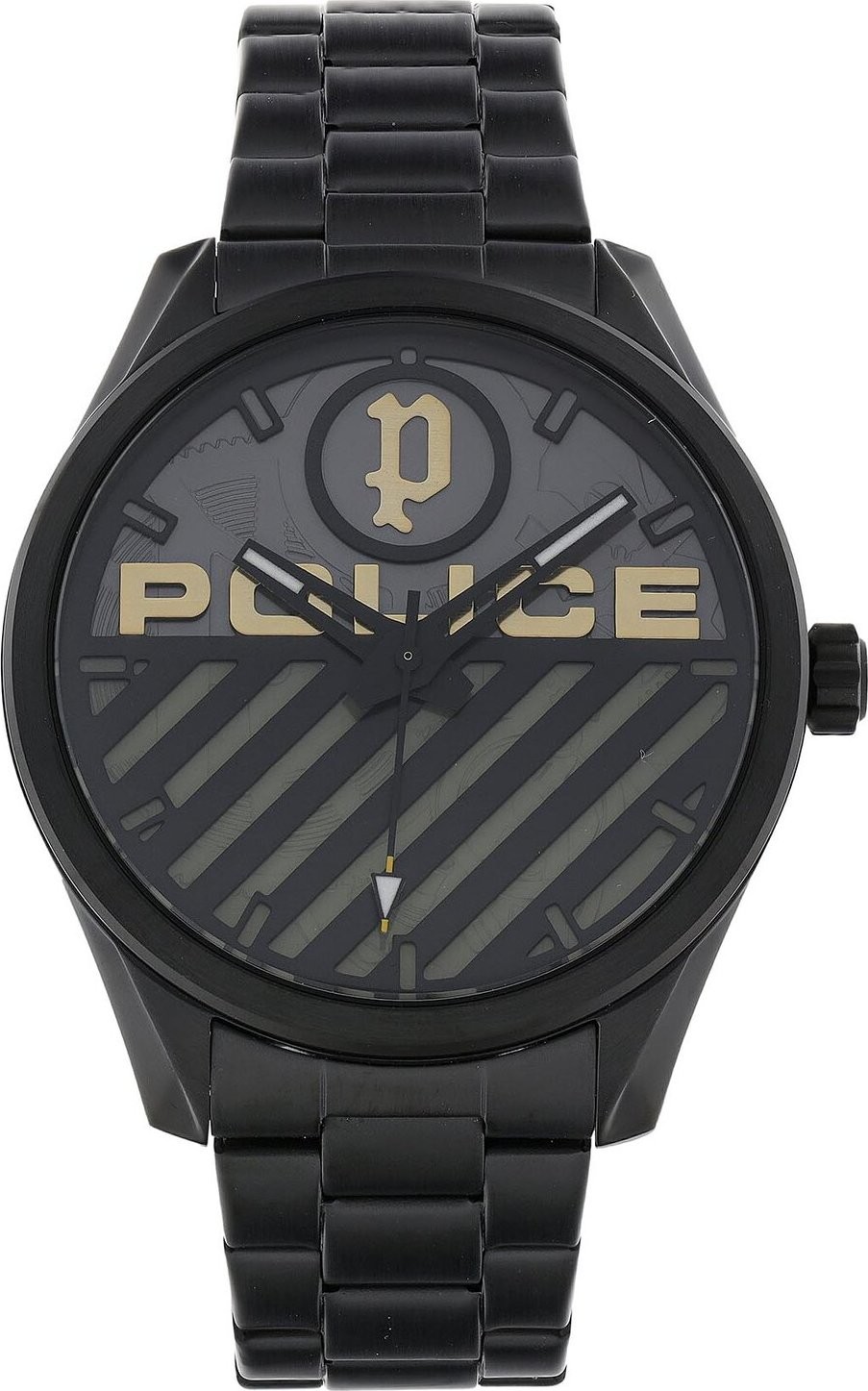 Hodinky Police Grille PEWJG2121406 Black/Black