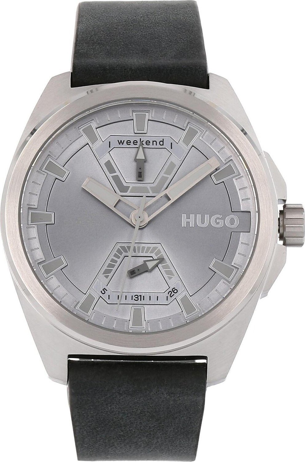 Hodinky Hugo Expose 1530240 Black/Silver