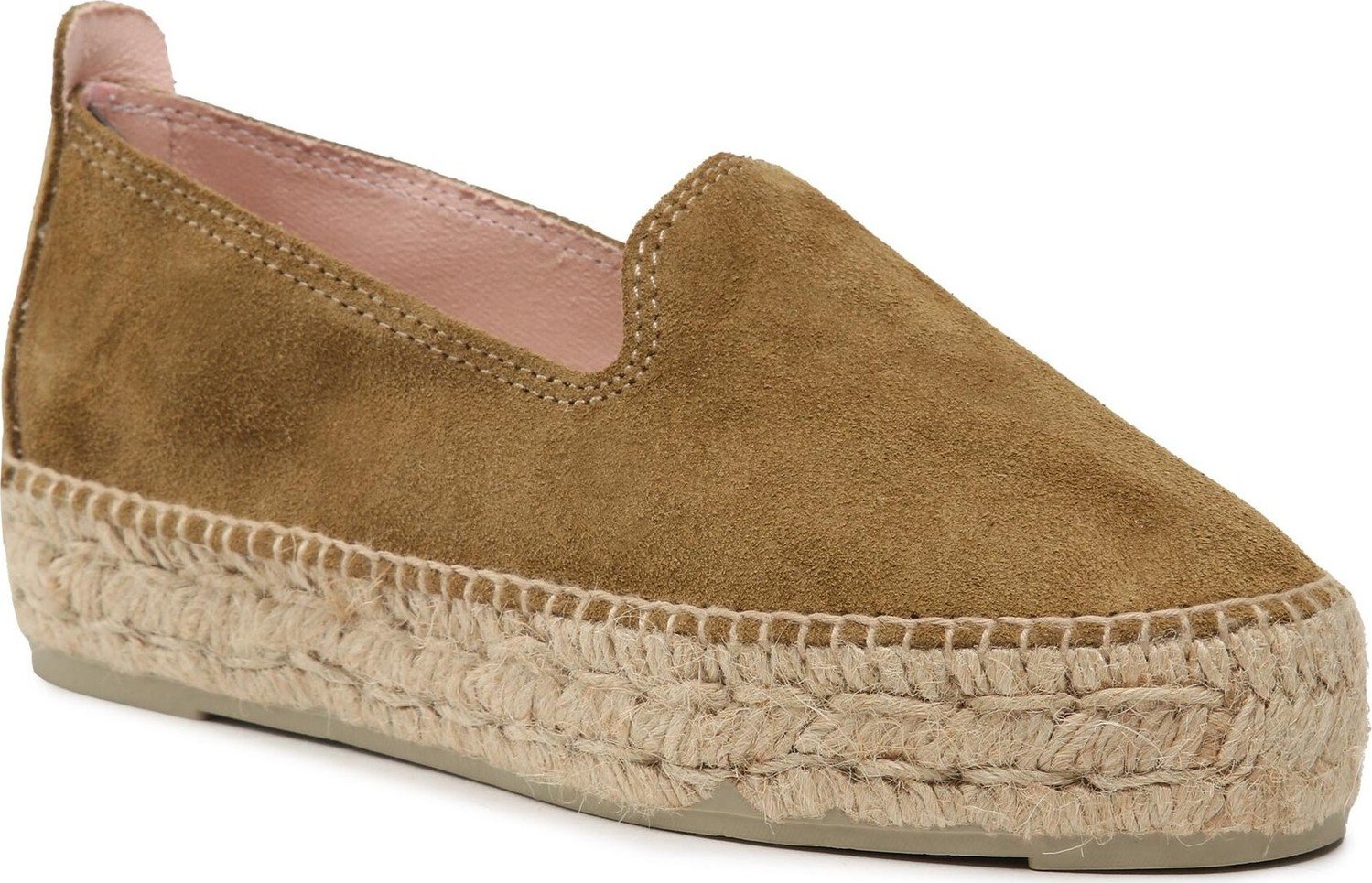 Espadrilky Manebi Double Sole Espadrilles R 4.1 D0 Kaki Green